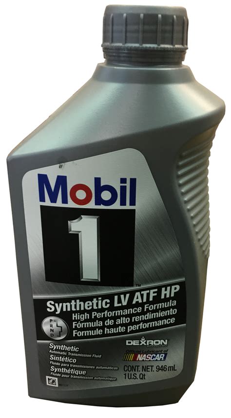 mobil 1 lv atf hp transmission fluid.